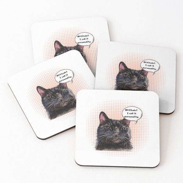 Item preview,  snarky introvert black  cute  cat ver 3h |animal  humour black Cat |animals meme-Funny Pet Lover Meme – Cute Cat & Dog Sticker | Kitty Kitten Animal Humor | Cat Lover Gift designed and sold by mndesignworx.