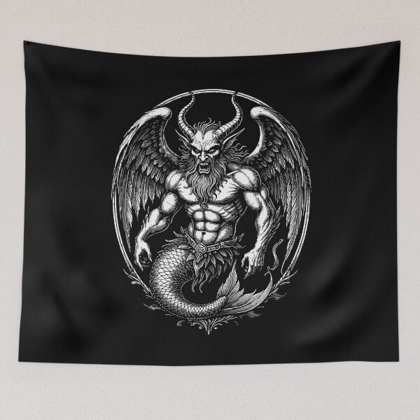 Item preview, Crocell Siren of Sacred Depths Illustration designed and sold by taiche.