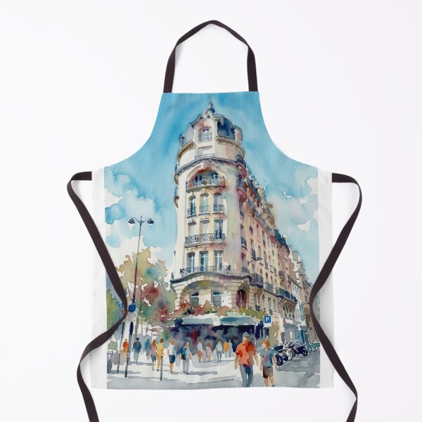 Item preview, Paris Charivari Watercolor designed and sold by caracatita75.
