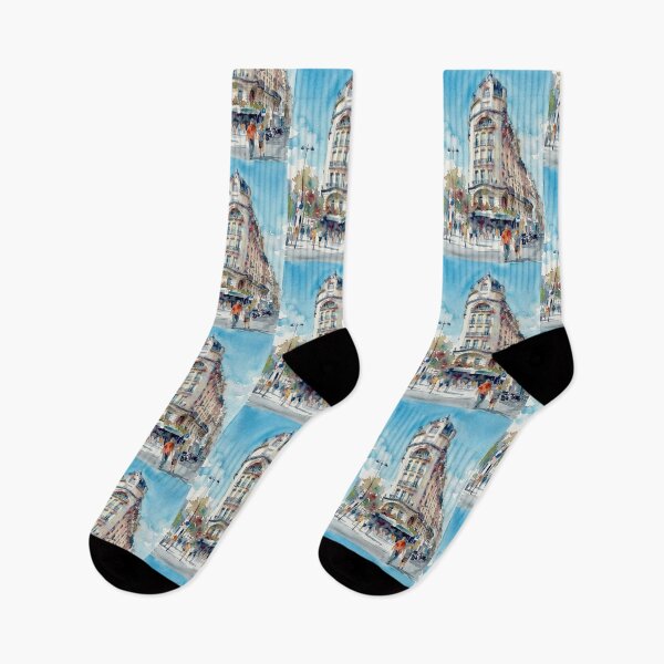 Item preview, Paris Charivari Watercolor designed and sold by caracatita75.