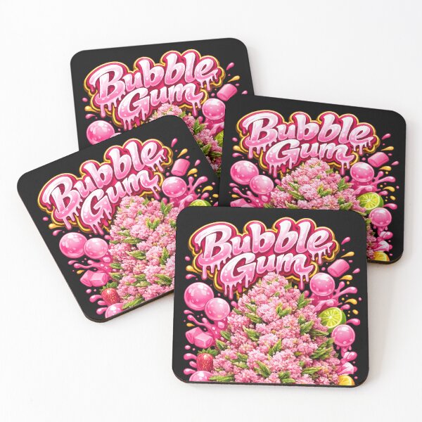 Item preview, Bubble Gum Graffiti Print | Sweet Fruity Bubblegum Strain designed and sold by WAUZ.