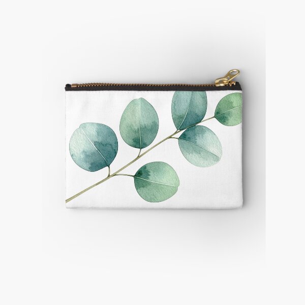 Item preview, Minimal Eucalyptus Leaf Botanical Watercolor Art designed and sold by Rutvain.