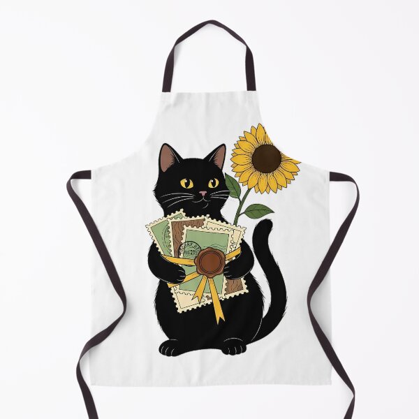Item preview, Sunflower Stamp Cat designed and sold by pumsquare.
