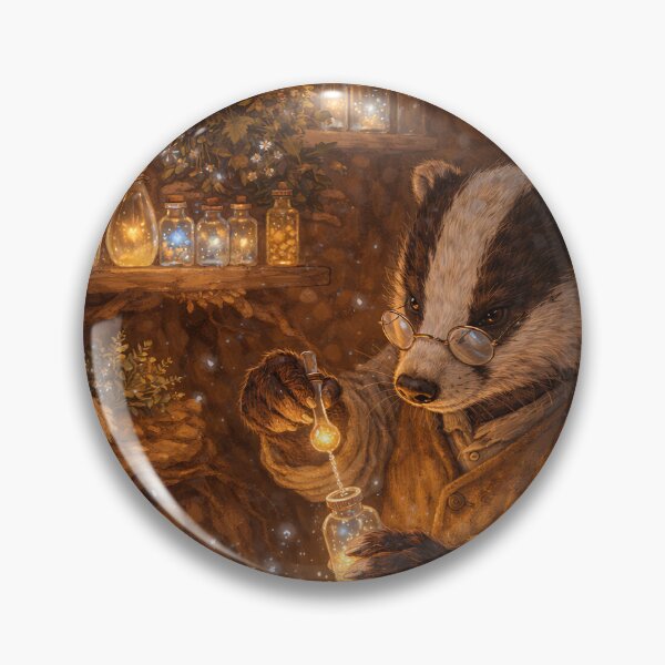 Item preview, Badger's Potion Cellar - Cottagecore Magic designed and sold by bapupa.