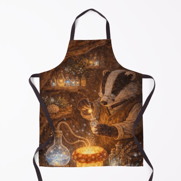 Item preview, Badger's Potion Cellar - Cottagecore Magic designed and sold by bapupa.