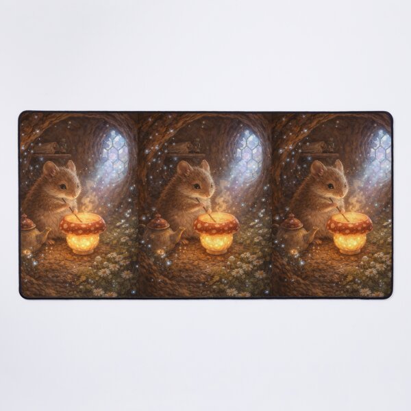 Artikelvorschau, Mouse's Moonlight Steep - Cottagecore Magic entworfen und verkauft von bapupa.