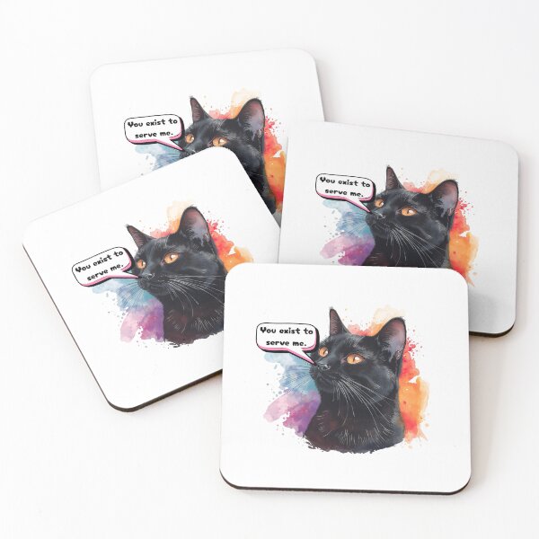 Item preview,  snarky introvert black  cute  cat ver 3i |animal  humour black Cat |animals meme-Funny Pet Lover Meme – Cute Cat & Dog Sticker | Kitty Kitten Animal Humor | Cat Lover Gift designed and sold by mndesignworx.