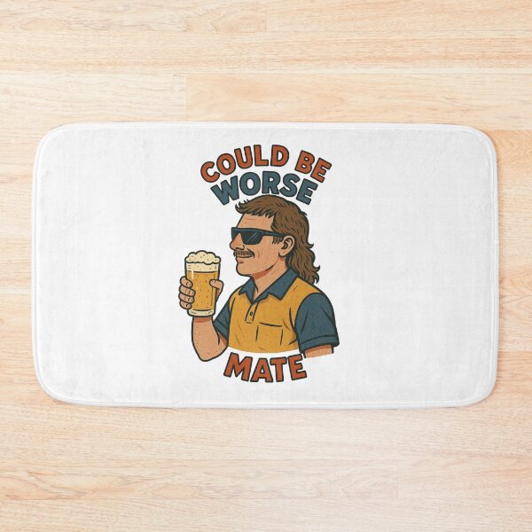 Item preview, could be worse mate aussie beer mullet designed and sold by Captain-Jackson.