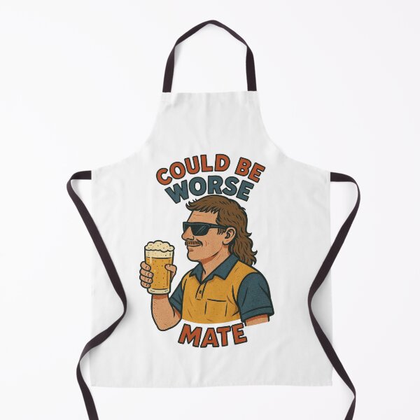 Item preview, could be worse mate aussie beer mullet designed and sold by Captain-Jackson.