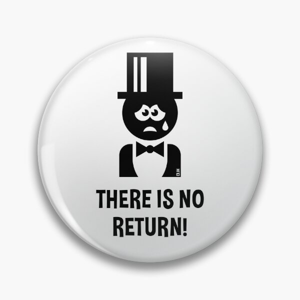 Item preview, Groom – There Is No Return! (Bachelor Party / Stag Night / Wedding / Black) designed and sold by MrFaulbaum.