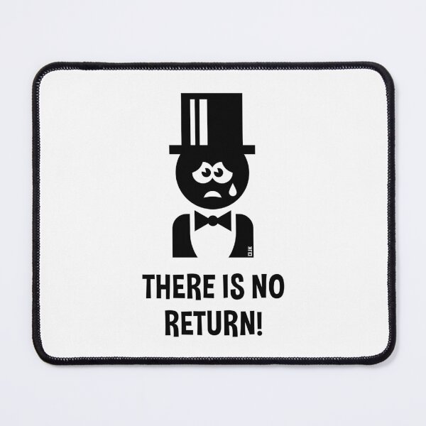 Item preview, Groom – There Is No Return! (Bachelor Party / Stag Night / Wedding / Black) designed and sold by MrFaulbaum.