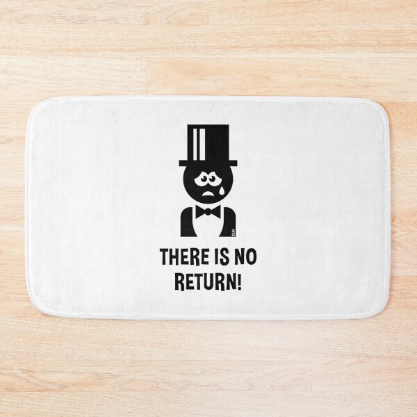 Item preview, Groom – There Is No Return! (Bachelor Party / Stag Night / Wedding / Black) designed and sold by MrFaulbaum.