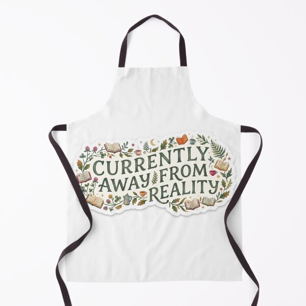 Item preview, Currently Away From Reality | Cozy Bookworm Emblem designed and sold by radhikakgarg14.