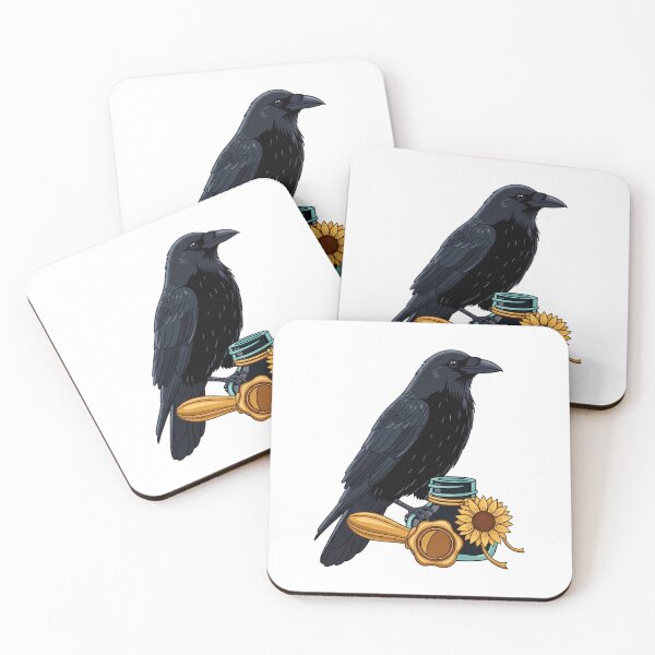 Item preview, Ink Bottle Crow Charm designed and sold by pumsquare.