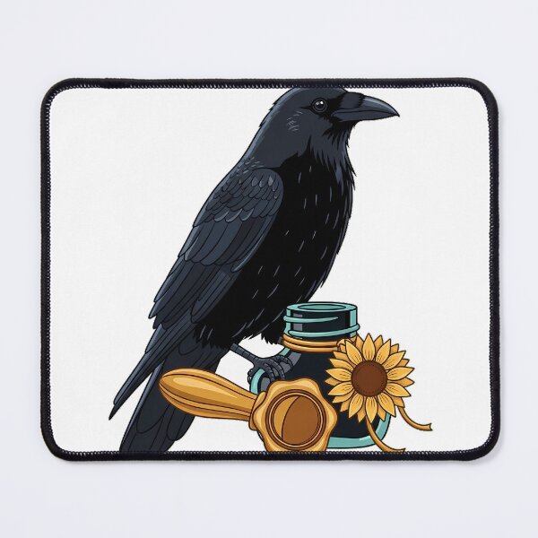 Item preview, Ink Bottle Crow Charm designed and sold by pumsquare.