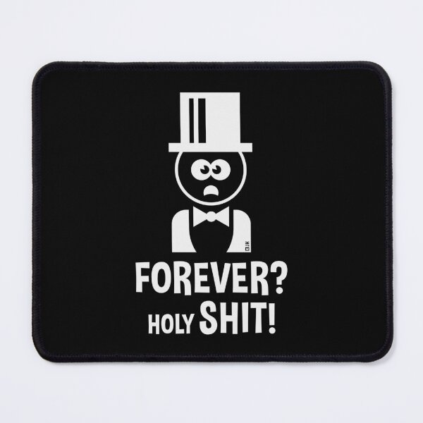 Item preview, Groom: Forever? Holy Shit! (Stag Night / Bachelor Party / Wedding / White) designed and sold by MrFaulbaum.