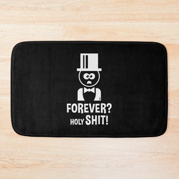 Item preview, Groom: Forever? Holy Shit! (Stag Night / Bachelor Party / Wedding / White) designed and sold by MrFaulbaum.