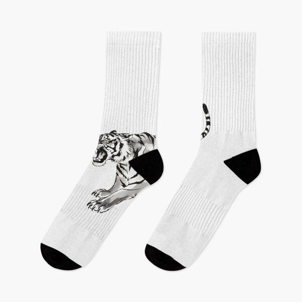 Item preview, The Roaring Spirit: Traditional Korean Ink Tiger designed and sold by kkookshop.