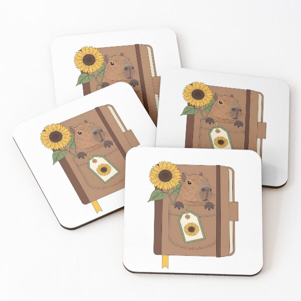 Item preview, Journal Pocket Capybara designed and sold by pumsquare.