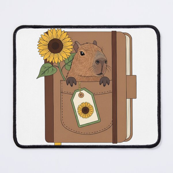 Item preview, Journal Pocket Capybara designed and sold by pumsquare.