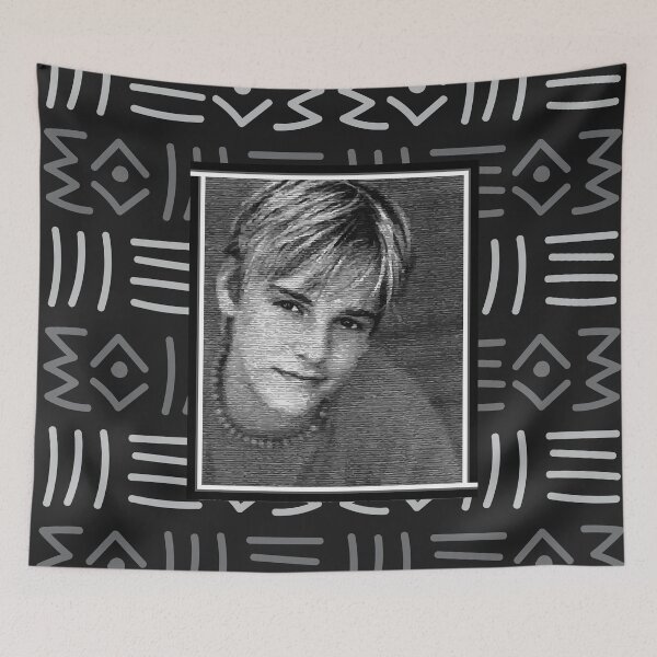 Item preview, Aaron Carter - Bogolan style designed and sold by Wolagno.