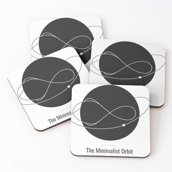 Item preview, Endless Orbit – Minimal Space Infinity Design  Lunar Mission Aesthetic designed and sold by Elviqus Shop.
