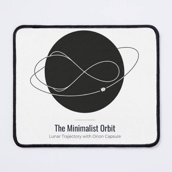 Item preview, Endless Orbit – Minimal Space Infinity Design  Lunar Mission Aesthetic designed and sold by Elviqus Shop.