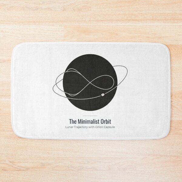 Item preview, Endless Orbit – Minimal Space Infinity Design  Lunar Mission Aesthetic designed and sold by Elviqus Shop.