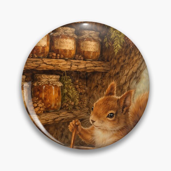 Item preview, Squirrel’s Jam Kitchen - Cottagecore Woodland designed and sold by bapupa.