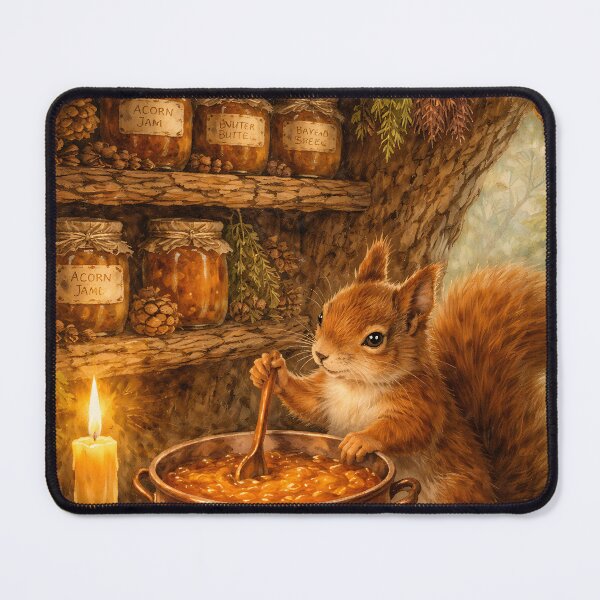 Item preview, Squirrel’s Jam Kitchen - Cottagecore Woodland designed and sold by bapupa.