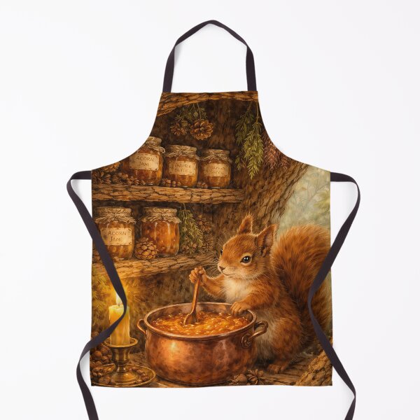Item preview, Squirrel’s Jam Kitchen - Cottagecore Woodland designed and sold by bapupa.