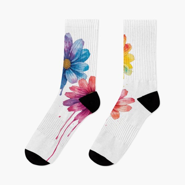 Item preview, Rainbow cosmos flower designed and sold by uunaa.