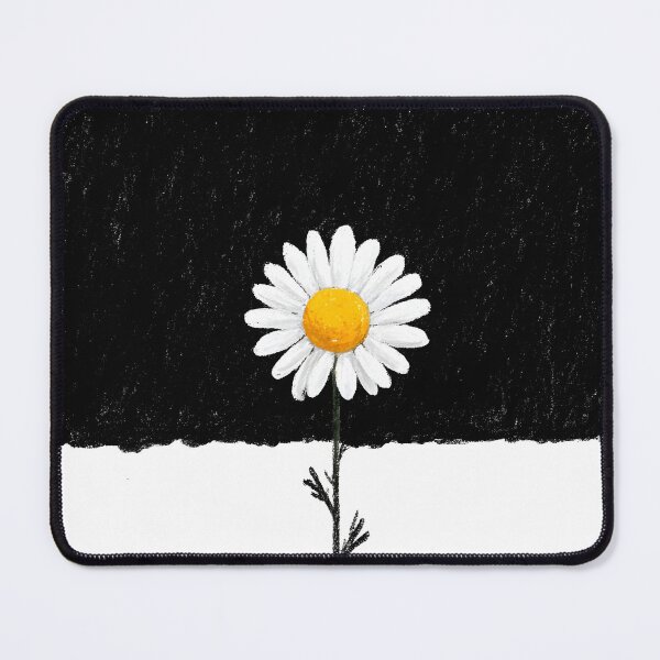 Item preview, Minimal Black and White Daisy Simple Elegant Floral Design designed and sold by daila70.