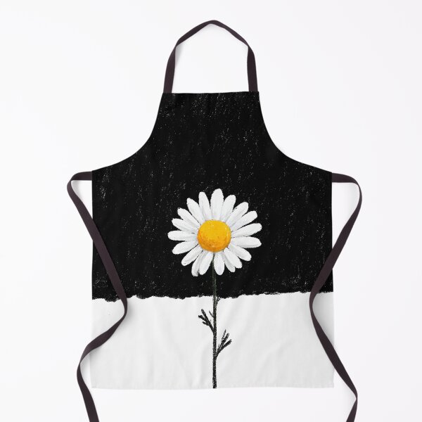 Item preview, Minimal Black and White Daisy Simple Elegant Floral Design designed and sold by daila70.