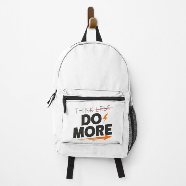 Item preview, Think Less Do More Discipline Quote Minimalist Typography Design designed and sold by Zayn Studio.