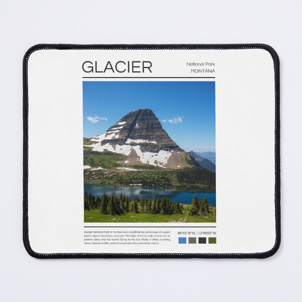 Item preview, Glacier National Park - Montana  designed and sold by StudioRedKoala.