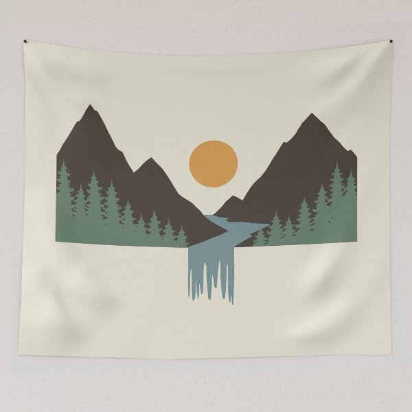 Item preview, Sunset Peaks designed and sold by SommersethArt.