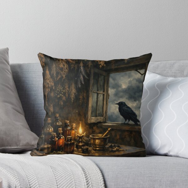 Item preview, The Alchemist’s Drying Room - Dark Cottagecore designed and sold by bapupa.