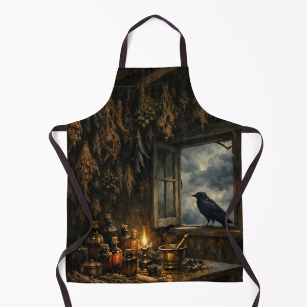 Item preview, The Alchemist’s Drying Room - Dark Cottagecore designed and sold by bapupa.