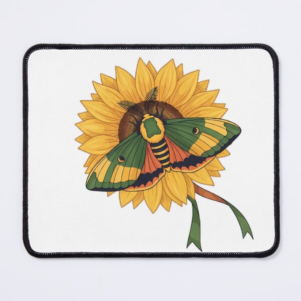Item preview, Sunflower Button Moth designed and sold by pumsquare.