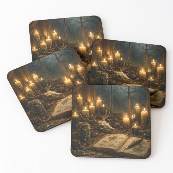 Item preview, The Candlelit Herbarium - Dark Cottagecore designed and sold by bapupa.