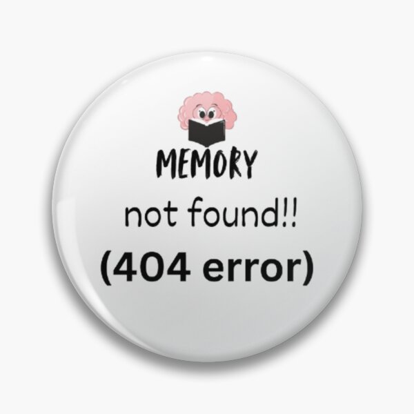 Artikelvorschau, Speicher nicht gefunden – Fehler 404 – T-Shirt | Lustiges Technik-T-Shirt für Studenten entworfen und verkauft von OffScripted.