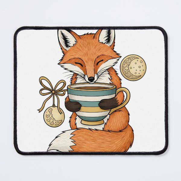 Item preview, Teacup Token Fox designed and sold by pumsquare.