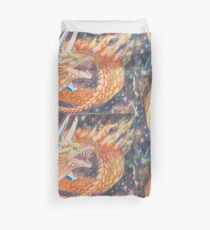 Fire Dragon Boss Duvet Cover