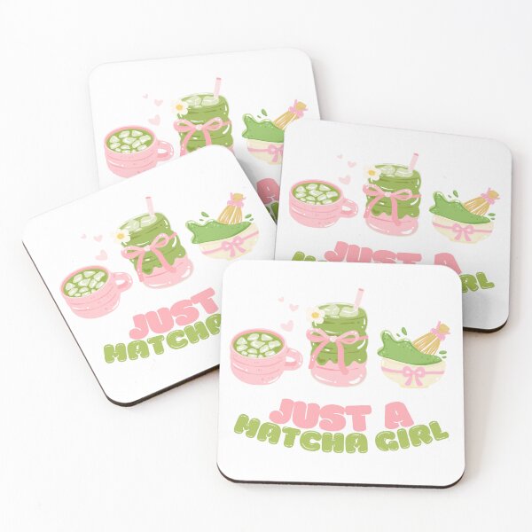 Item preview, Just A Matcha Girl - Cute Kawaii Pastel Aesthetic designed and sold by Tattyarts.