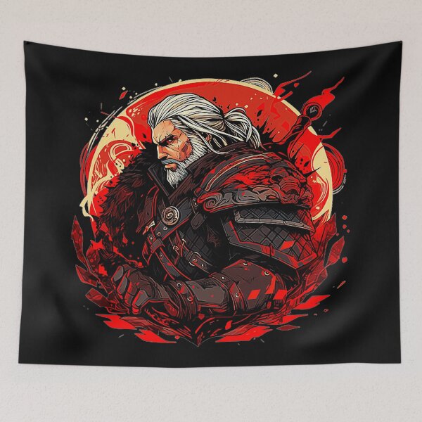 Item preview, Chibi White Wolf Hero The Wild Hunt designed and sold by QuentinHarrow.