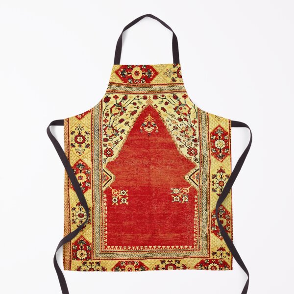 Item preview, Antique Transylvanian Prayer Rug designed and sold by Vicky Brago-Mitchell®.