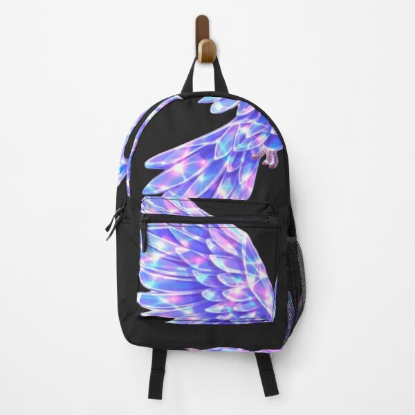 Item preview, Neon Holographic Glass Art Dove designed and sold by Nika Art Studio.