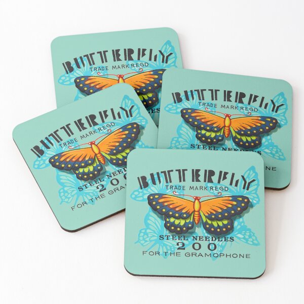 Item preview, Butterfly Steel Needles for the Gramophone  designed and sold by Corinne Alexa Jackson.