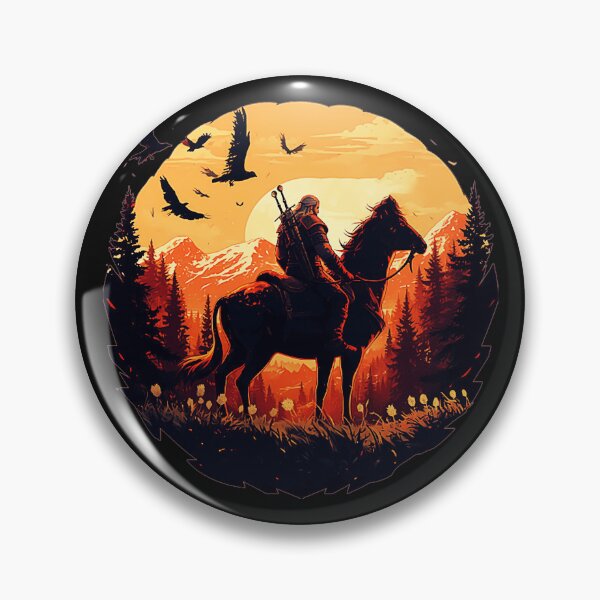 Item preview, Fiery Warrior of the North The Wild Hunt designed and sold by QuentinHarrow.